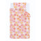 Retro Daisy Pink Duvet Cover Set