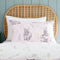 Bunny Tails Ditsy Flowers Reversible Duvet Cover Set