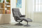 Biarritz Recline Swivel Chair & Footstool