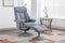 Biarritz Recline Swivel Chair & Footstool