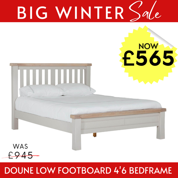 Doune 4'6 Low Footboard Bed Frame