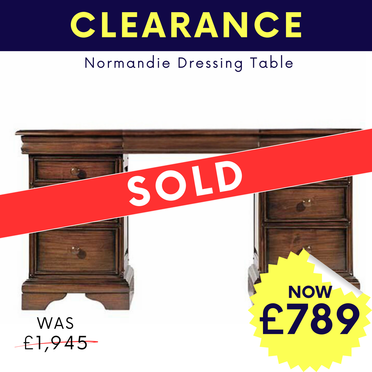 Normandie Dressing Table