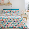 Christmas Geo Reversible Duvet Cover Set