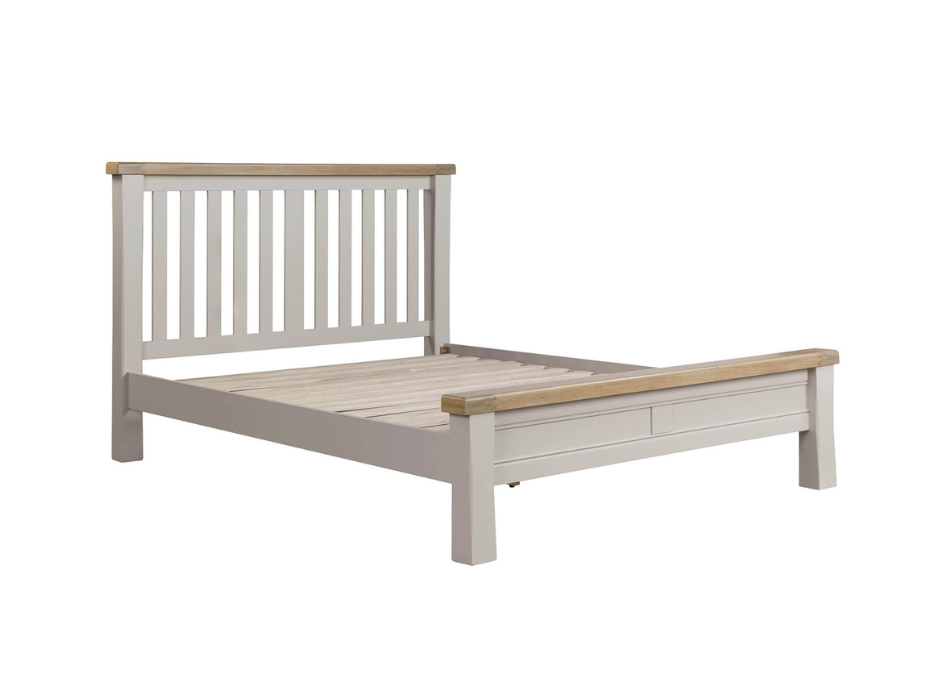 Doune Low Footboard Bed Taupe