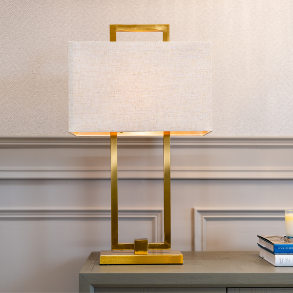 Jade Table Lamp