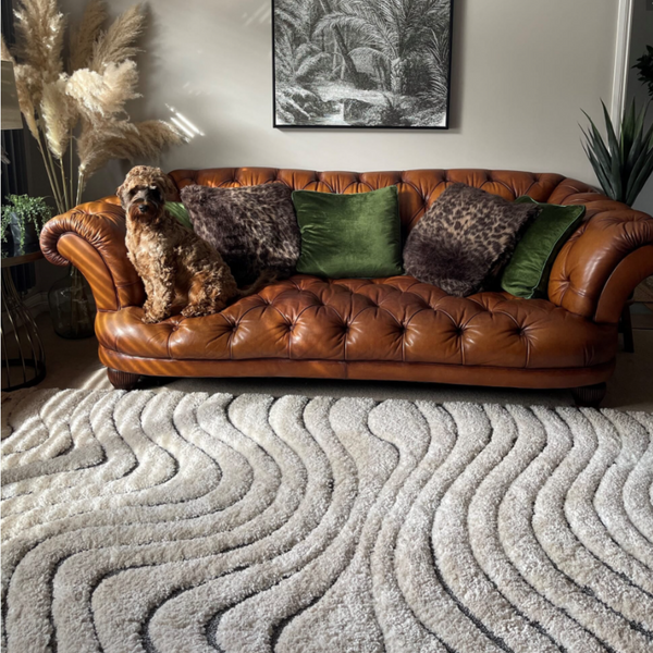 Ariana Ripple Shaggy Moroccan Rug